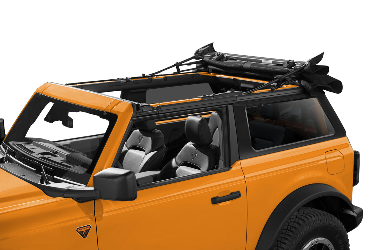 Trektop 21-27 Bronco 2-Door (Premium Black Twill) Bestop