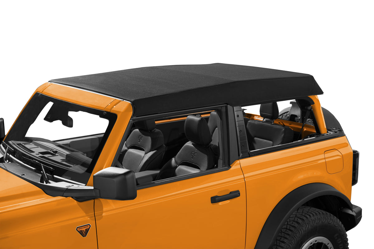 Trektop 21-27 Bronco 2-Door (Premium Black Twill) Bestop