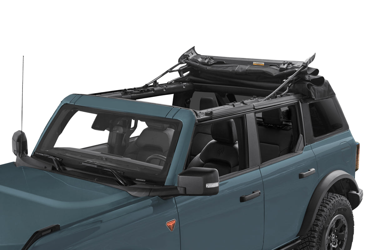 Trektop 21-27 Bronco 4-Door (Premium Black Twill) Bestop
