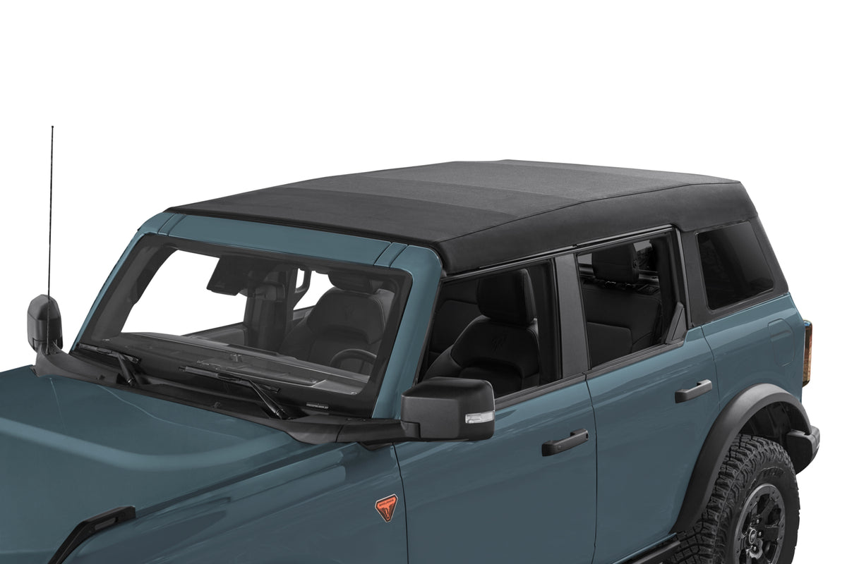 Trektop 21-27 Bronco 4-Door (Premium Black Twill) Bestop
