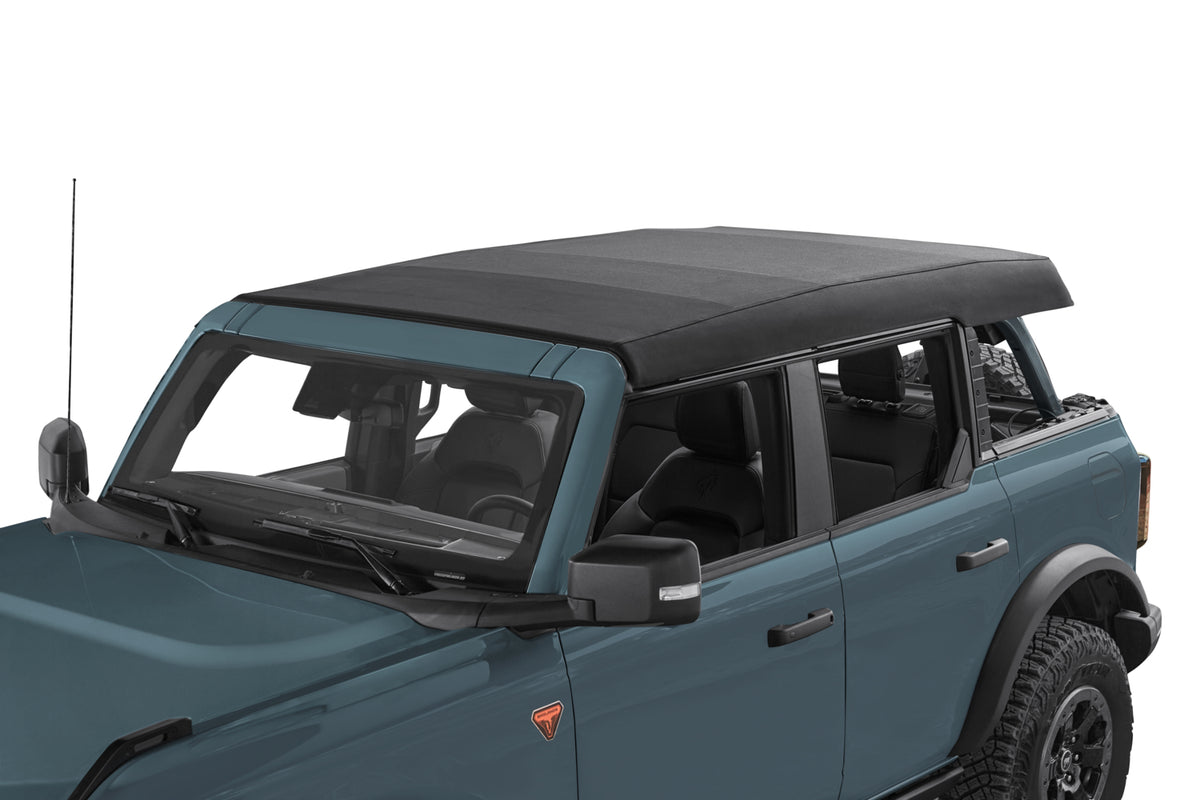 Trektop 21-27 Bronco 4-Door (Premium Black Twill) Bestop