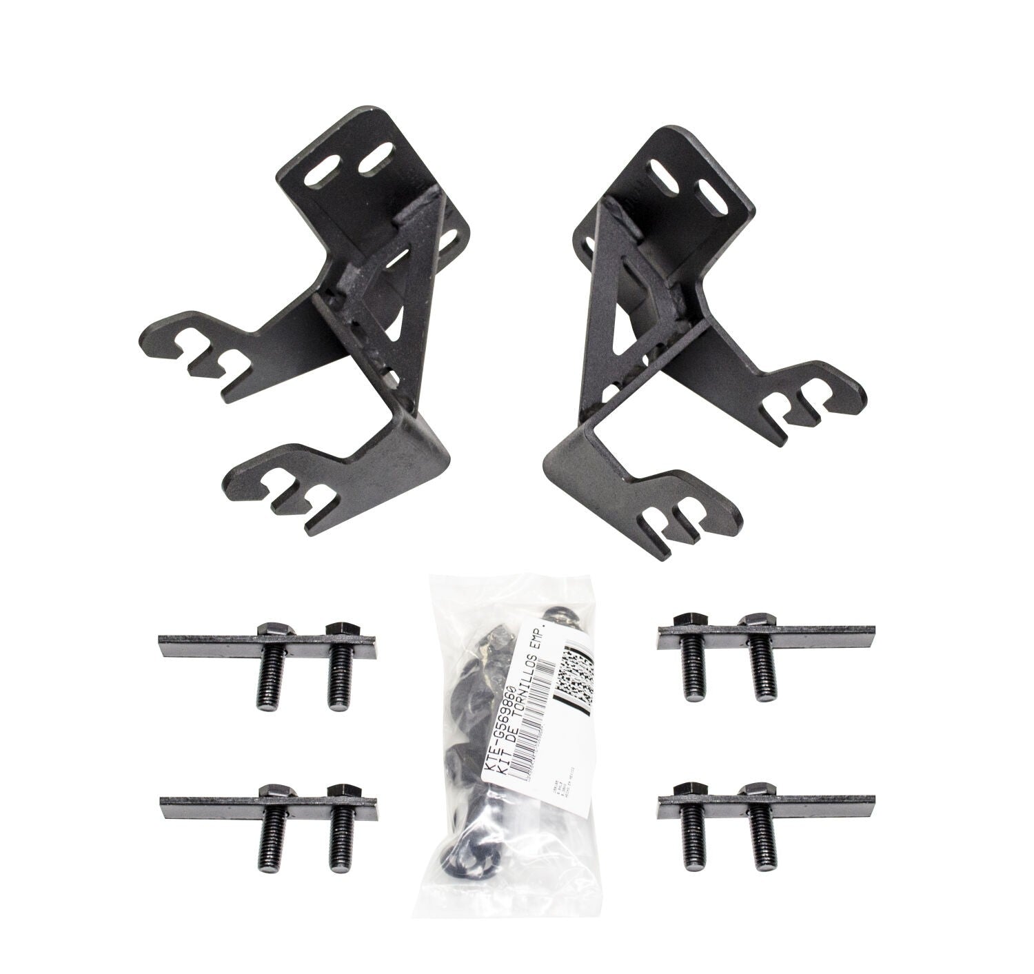 RC4LR & RC3 LR Mounting Brackets Only Textured Black 2011-2016 Ford F-250/F-350 Go Rhino