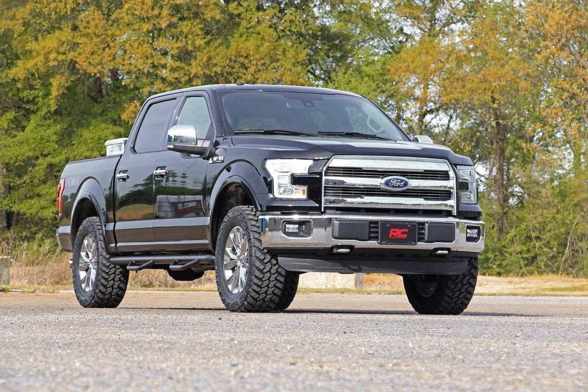 2 Inch Leveling Kit Red Ford F-150 (14-26)/Raptor (19-20) Rough Country