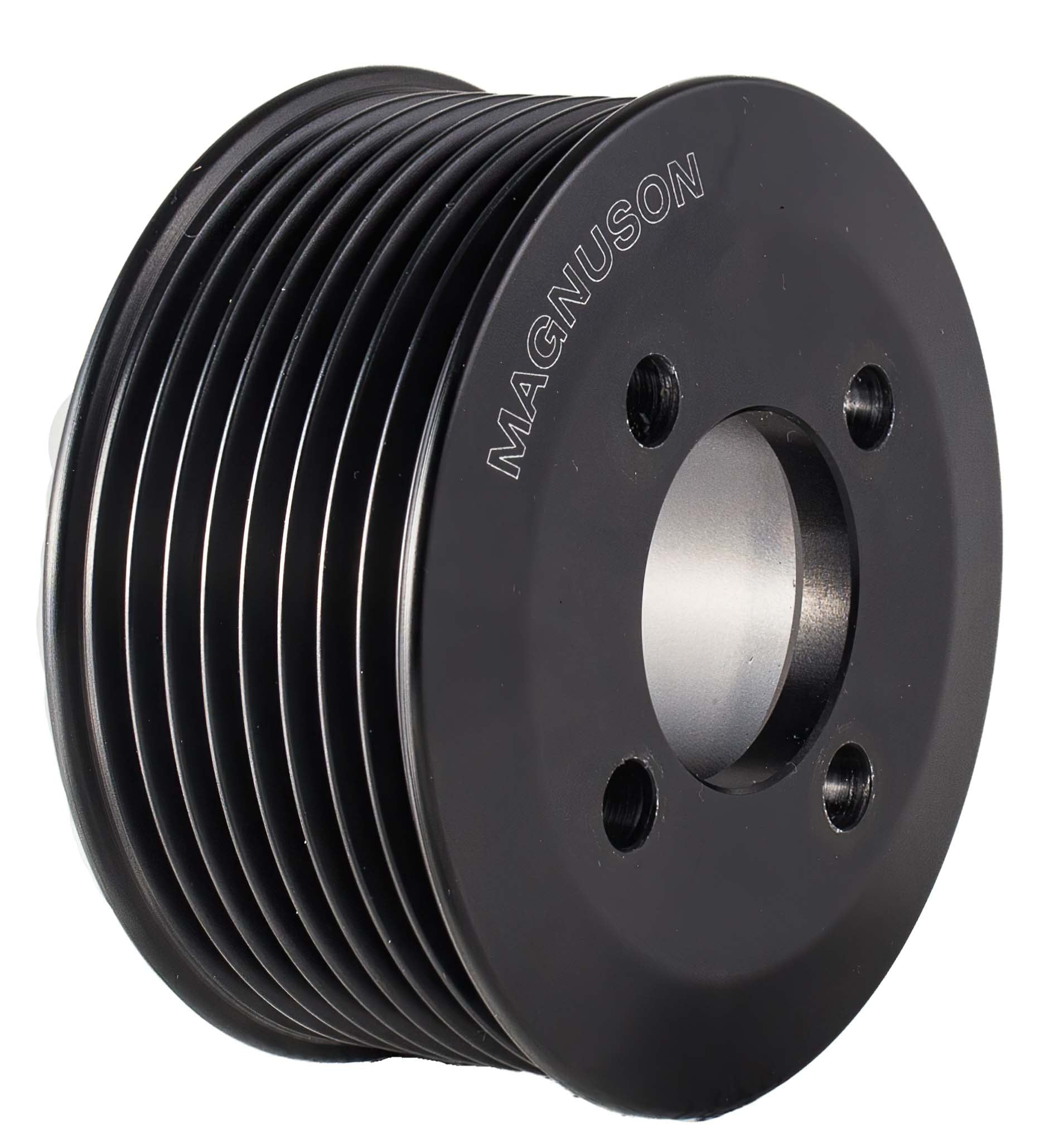 Two-Piece, 8 Rib, 75mm Diameter Pulley 57-03-08-075-BL