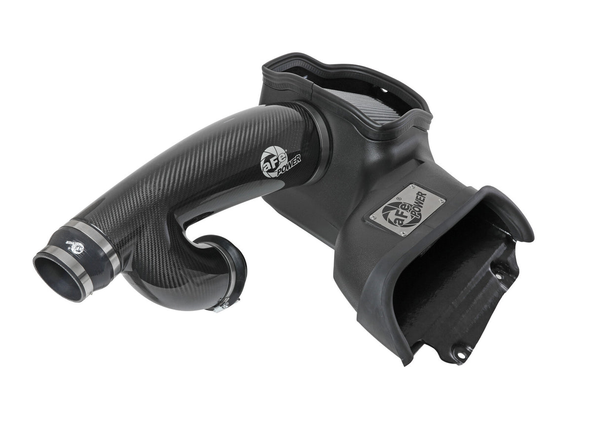 Track Series Carbon Fiber Intake System w/ Pro Dry S Filter Ford F-150 Raptor 17-20 V6-3.5L (tt) aFe Power