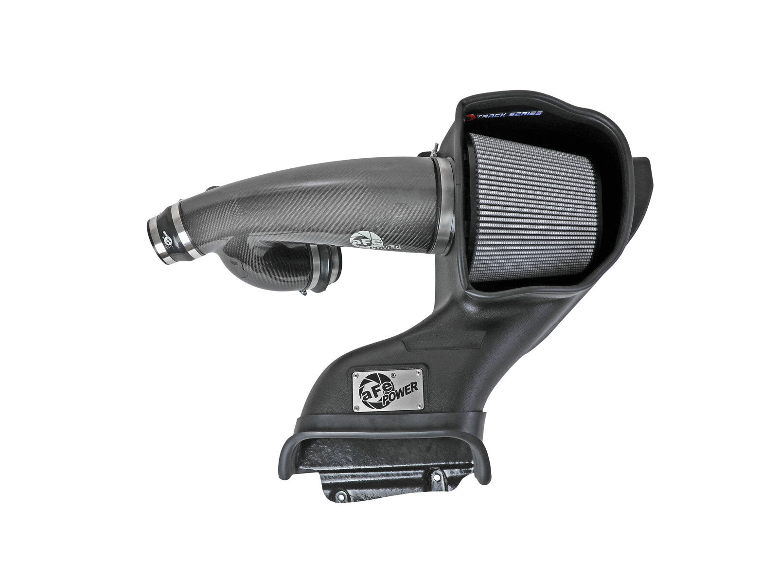 Track Series Carbon Fiber Intake System w/ Pro Dry S Filter Ford F-150 Raptor 17-20 V6-3.5L (tt) aFe Power