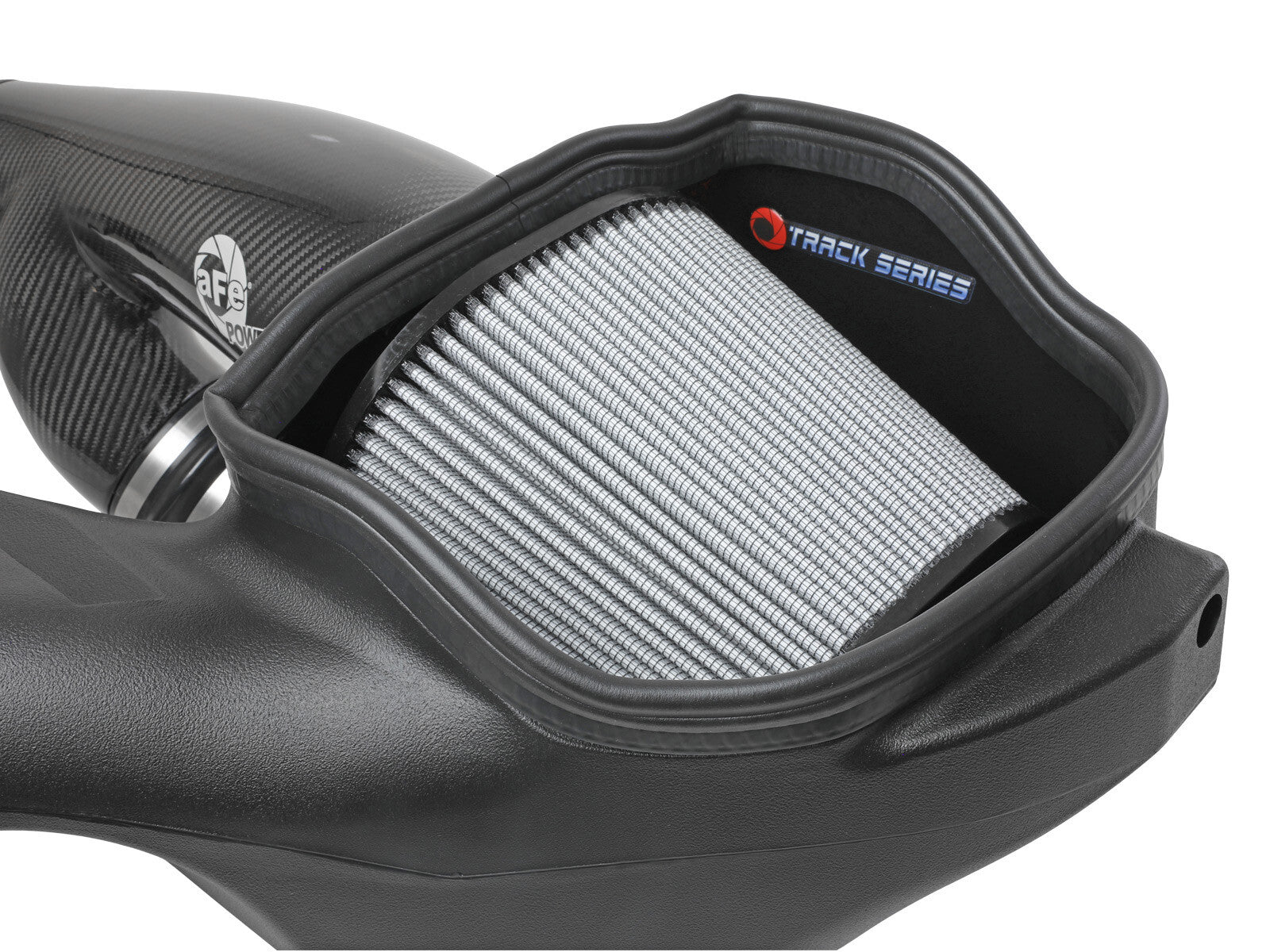 Track Series Carbon Fiber Intake System w/ Pro Dry S Filter Ford F-150 Raptor 17-20 V6-3.5L (tt) aFe Power