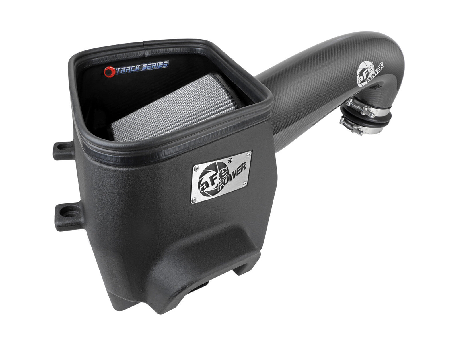 Track Series Carbon Fiber Intake System w/ Pro Dry S Filter Ram 1500 (Dt) 19-26 V8-5.7L Hemi aFe Power