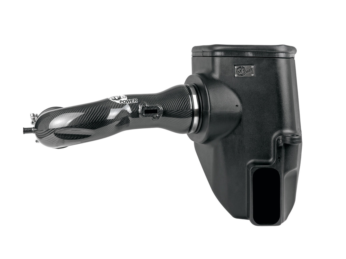 Track Series Carbon Fiber Intake System w/ Pro Dry S Filter GM Trucks/SUVs 19-26 V8-5.3/6.2L aFe Power