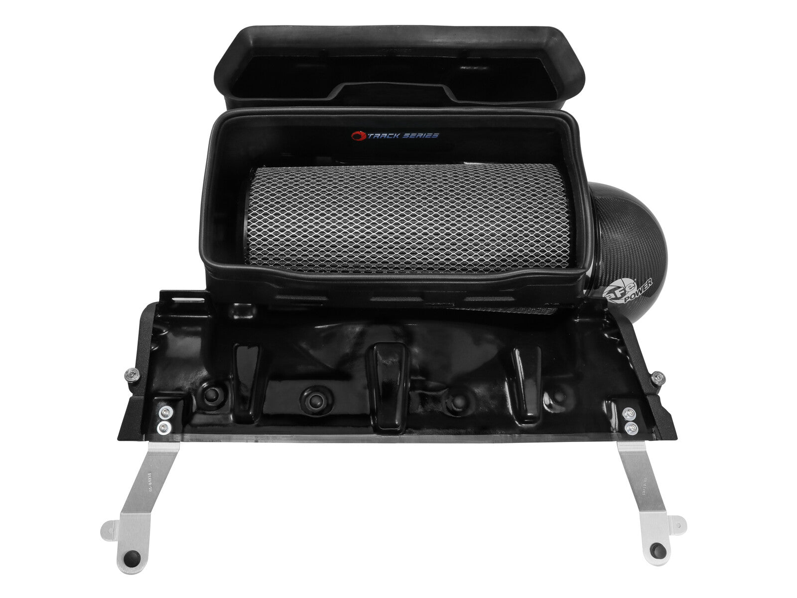 Track Series Carbon Fiber Intake System w/ Pro 5R Filter Black Ram 1500 Trx 21-24 V8-6.2L (sc) aFe Power