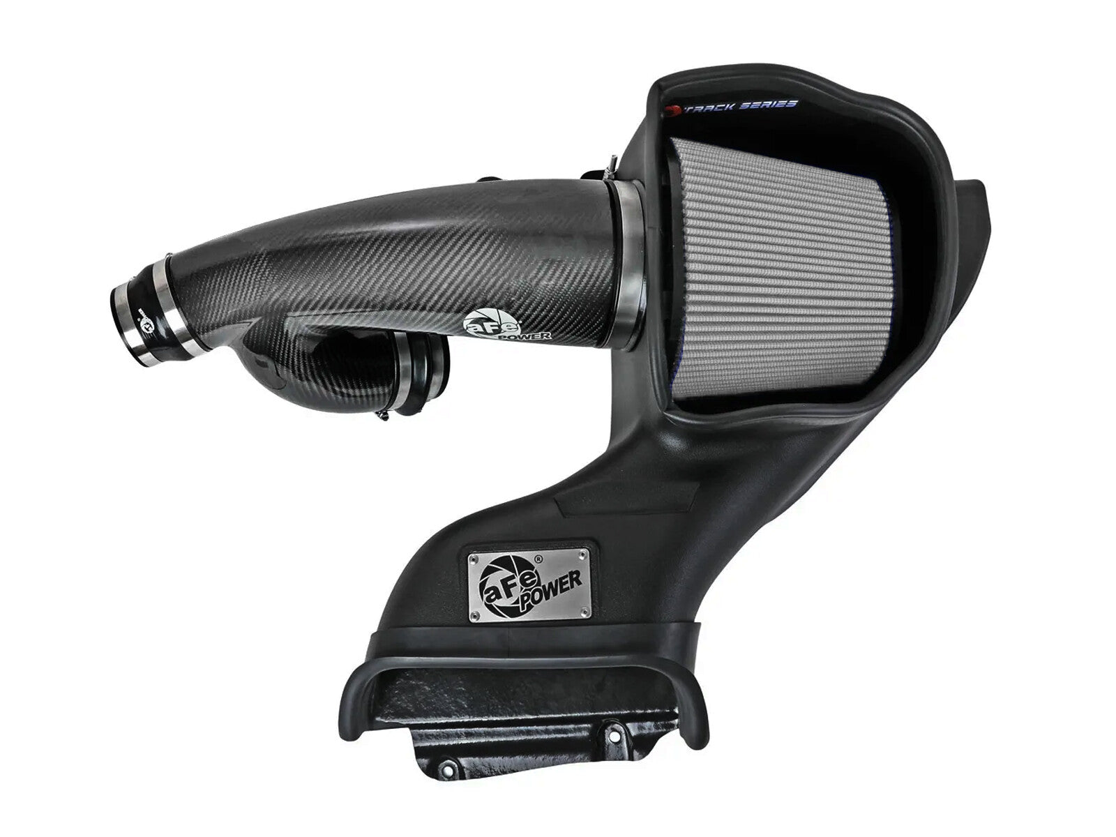 Track Series Carbon Fiber Intake System w/ Pro Dry S Filter Ford F-150 Raptor 21-26 V6-3.5L (tt) aFe Power