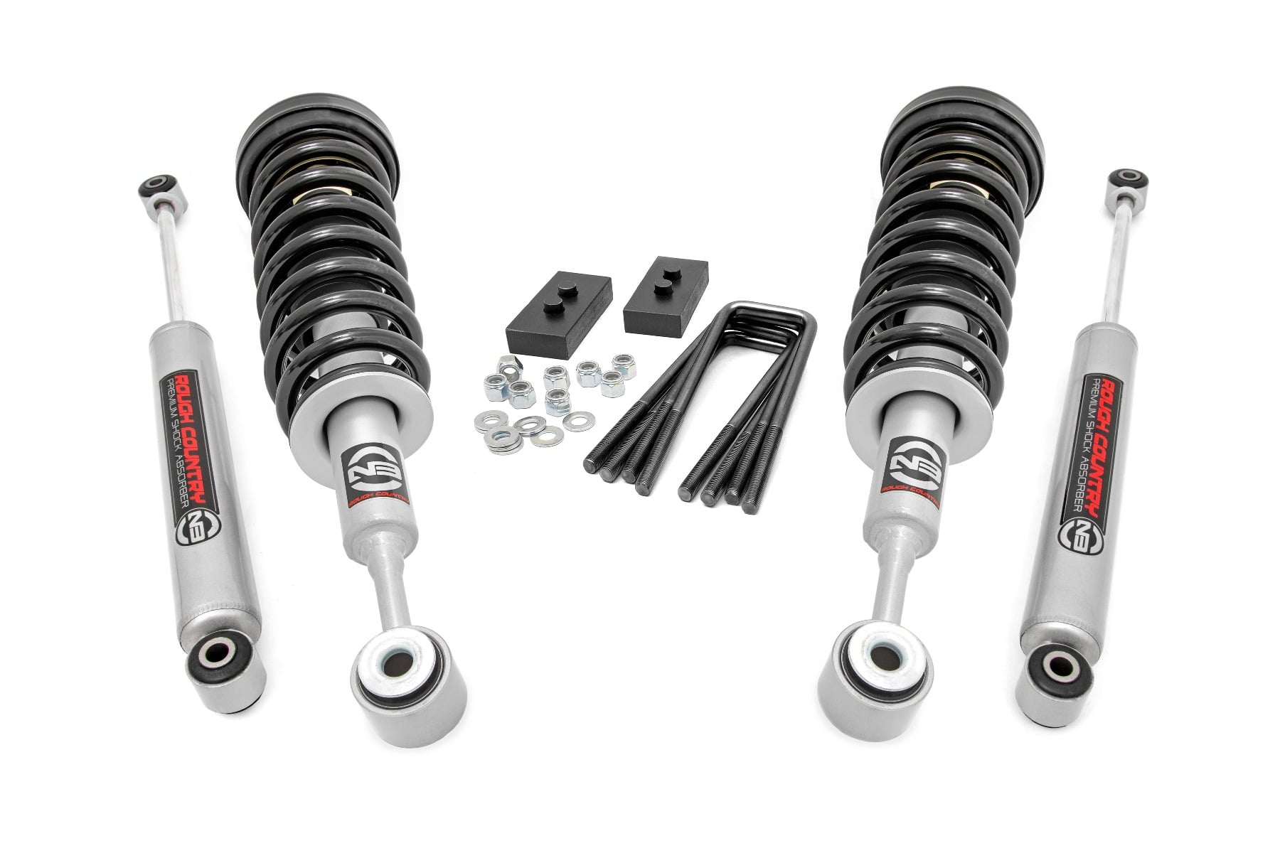 2.5 Inch Lift Kit N3 Struts/N3 Ford F-150 2WD (2004-2008) Rough Country