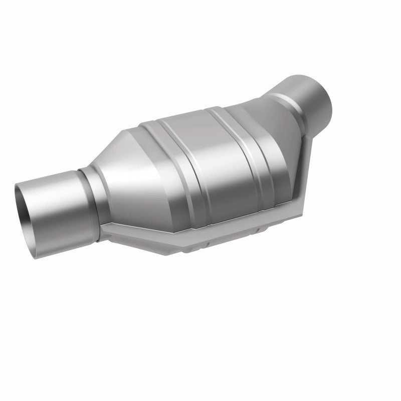 MagnaFlow Universal Catalytic Converter 2.25in Angled Inlet Front CA