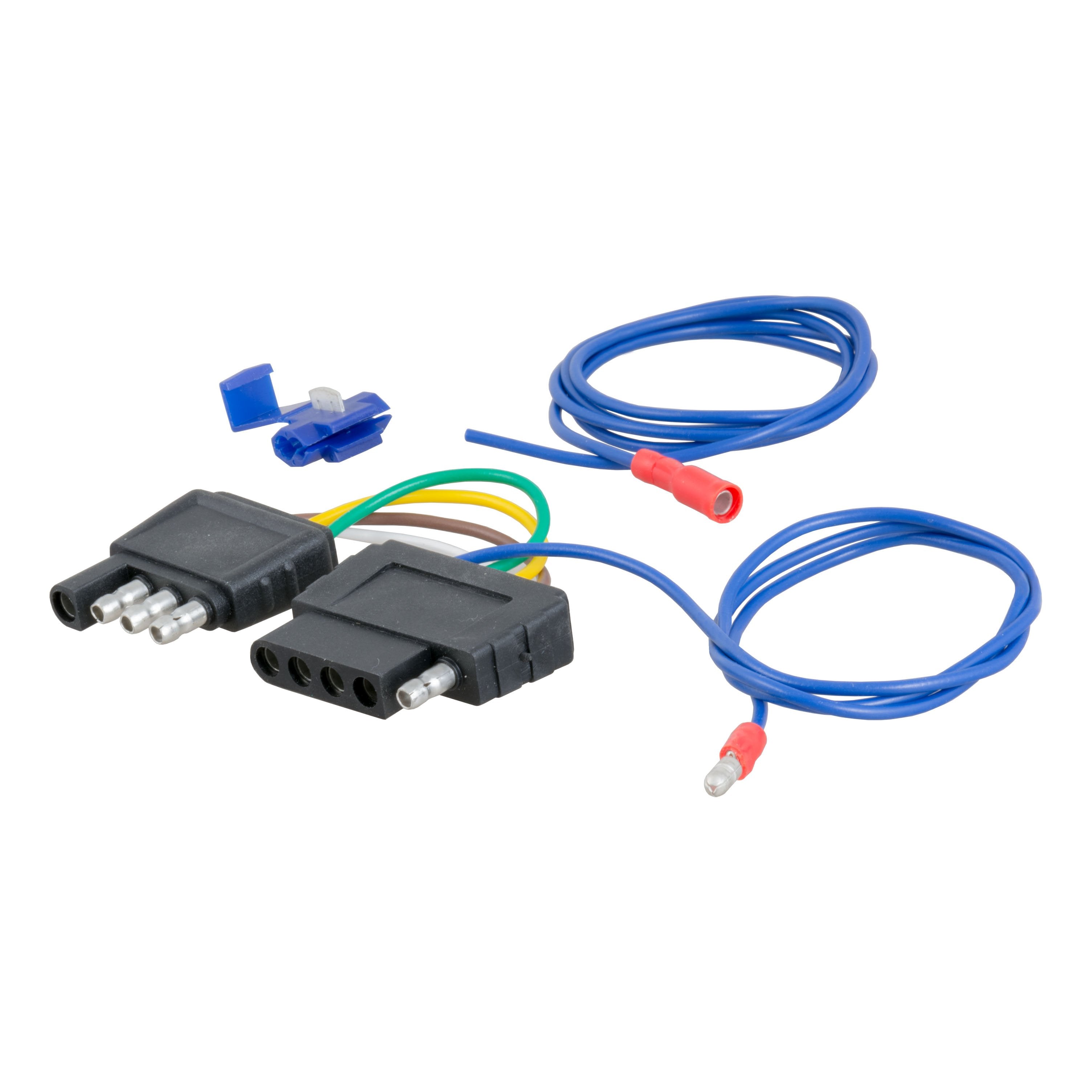 CURT 4-Way to 5-Way Flat Adapter for Boat Trailer Surge Brakes Model 57187