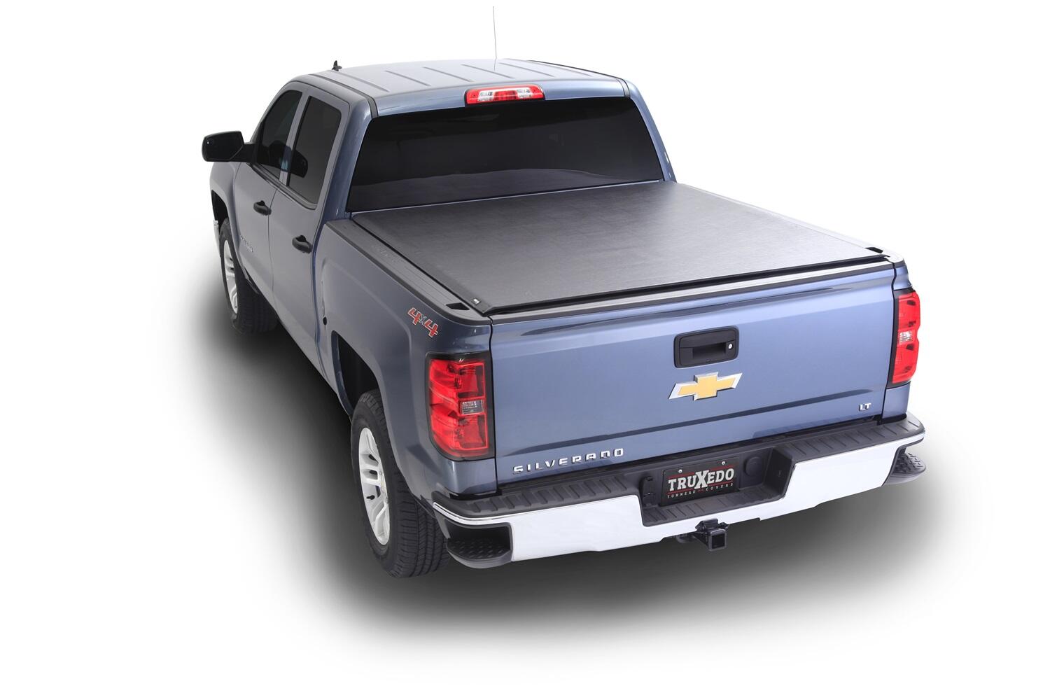 Lo Pro Tonneau Cover Black 2014-2018 (2019 Legacy/Limited) Silverado/Sierra 1500/2015-2019 2500 HD/3500 HD 8 Foot Bed Truxedo