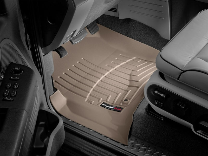 WeatherTech 04-08 Ford F150 Regular Cab Front FloorLiner - Tan
