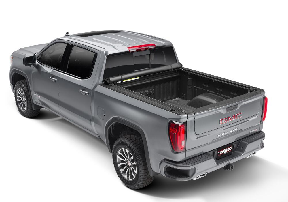 Lo Pro Tonneau Cover Black 2019 (New Body Style)-2026 Silverado/Sierra 1500/2020-2026 2500 HD/3500 HD 8 Foot Bed Truxedo