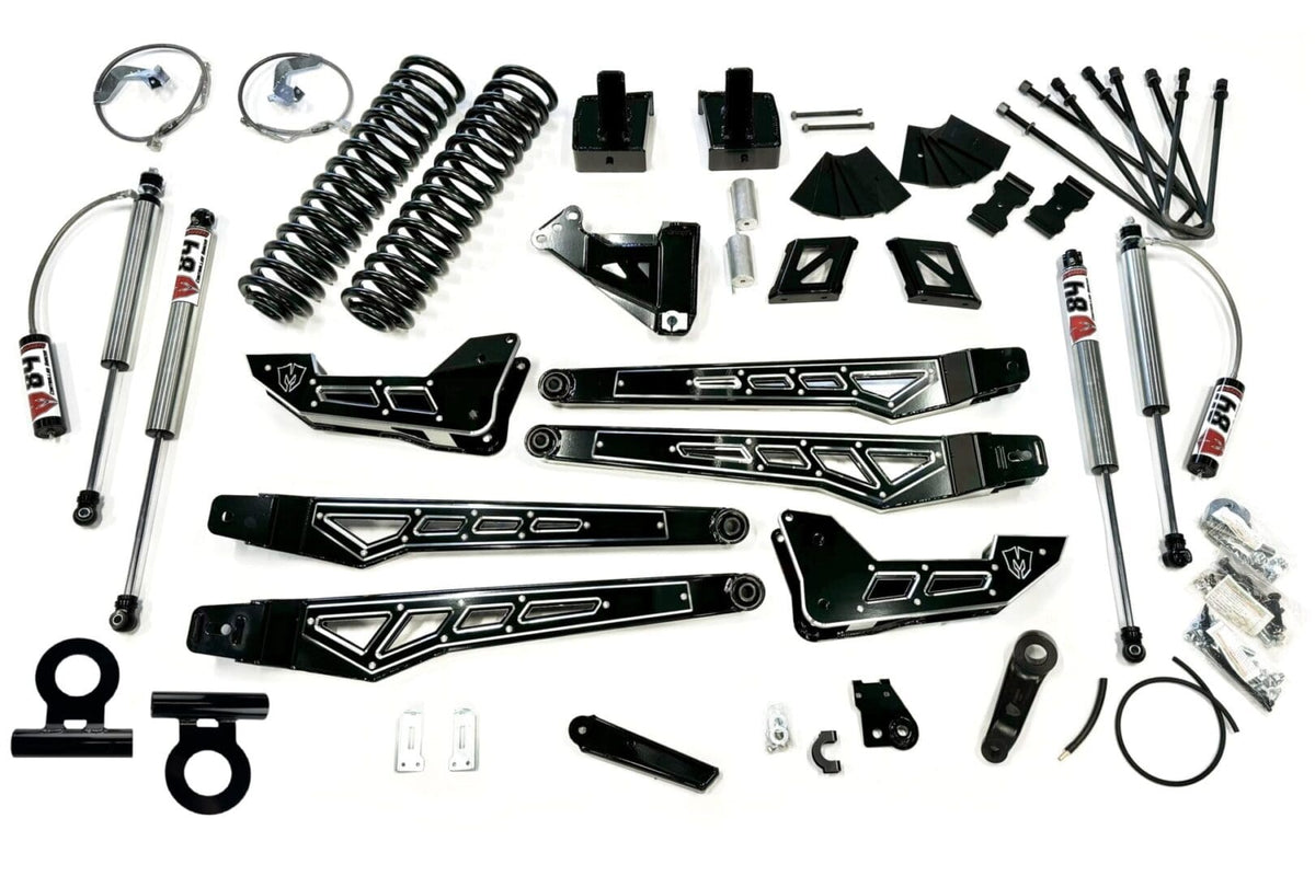 McGaughy's 8 Inch Premium S/S Black Lift Kit 2023-2026 Ford F250 4WD