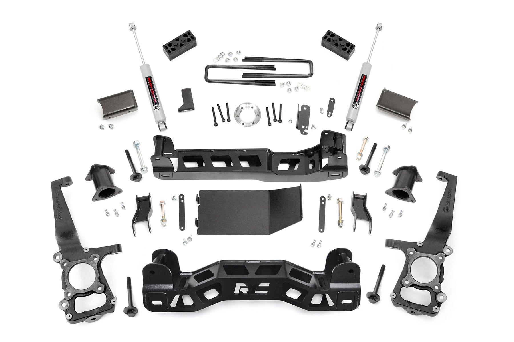4 Inch Lift Kit Ford F-150 4WD (2011-2013) Rough Country