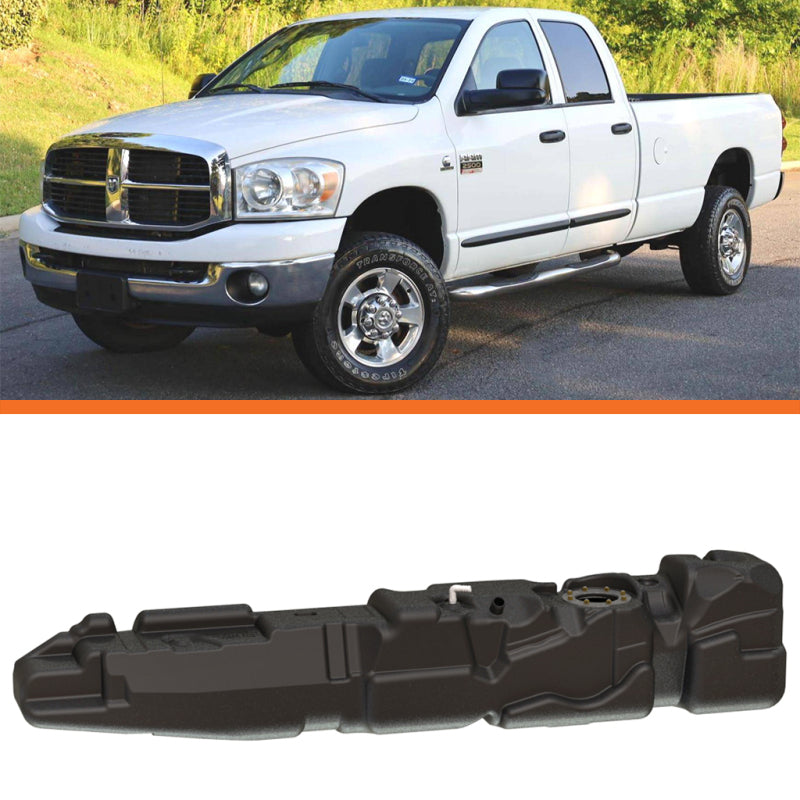 Titan Fuel Tanks 03-12 RAM 2500/3500 Cummins Crew Cab Long Bed 60 Gallon XXL Mid-Ship Fuel Tank