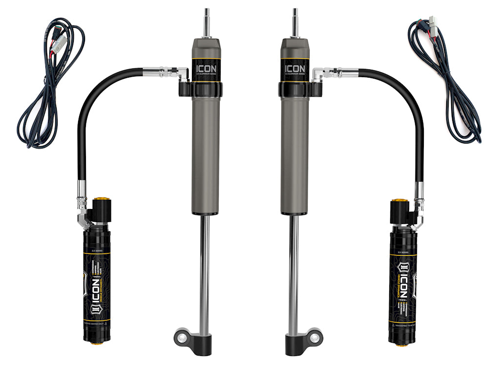 2005-2023 Toyota Tacoma Rear 2.5 Series RXT Remote Reservoir W/ CDEV Shocks Pair Icon Vehicle Dynamics