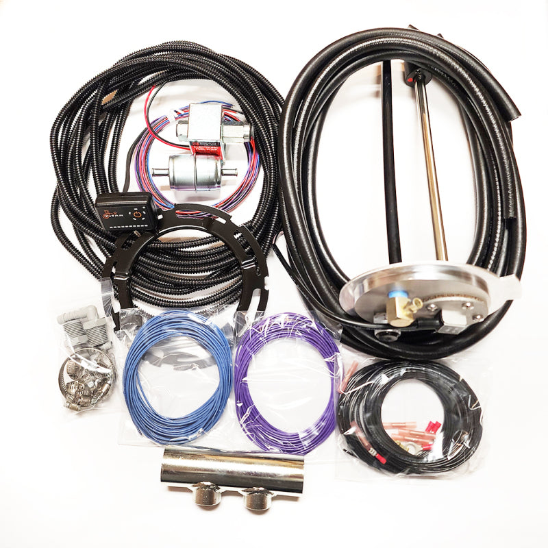 Titan Fuel Tanks 17-24 Ford Universal Cab & Chassis Auxiliary Conversion Kit