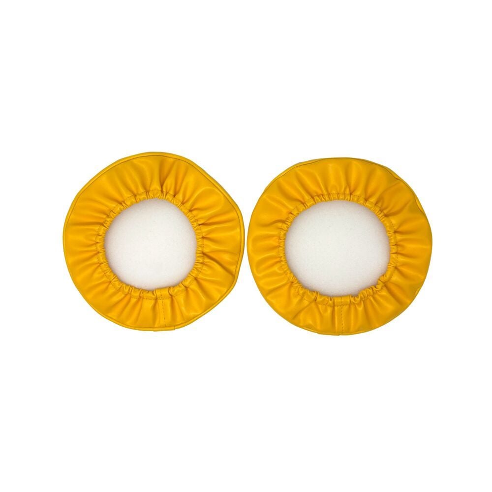 Head Light Cover 8 Inch Retro Yellow KC Soft Pair Cover KC HiLiTES