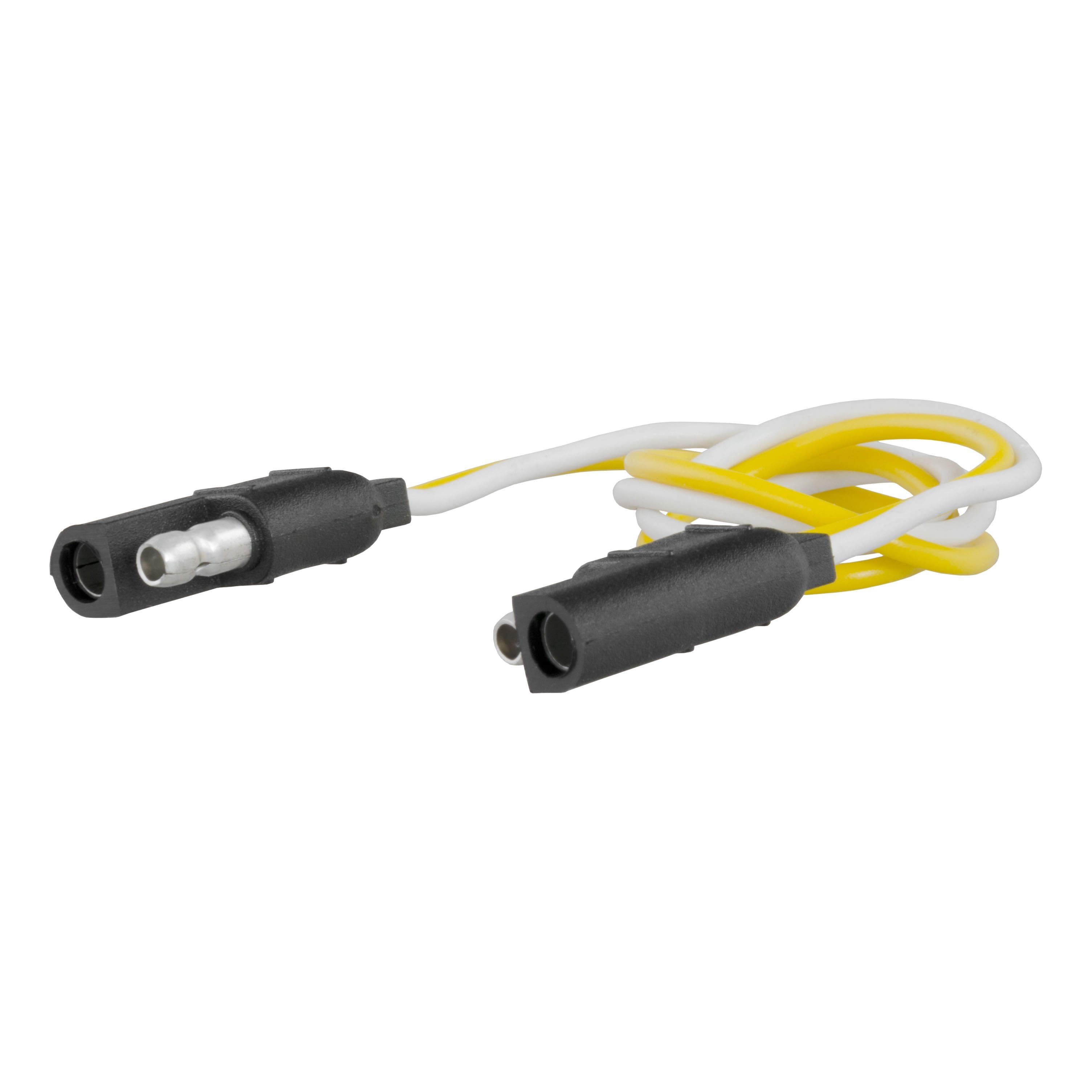 CURT 2-Pin Flat Wiring Harness with 12-Inch Wires Model 58021