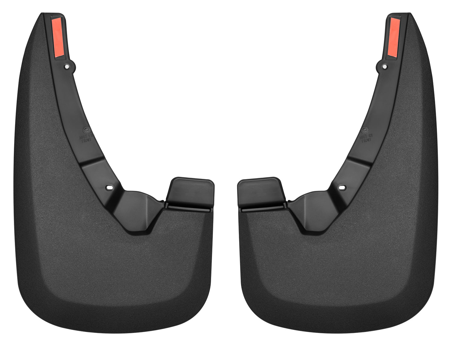 Custom Mud Guards Front Mud Guards For 2009-2024 Ram 1500/2500/3500 Fits models without fender flares Husky Liners