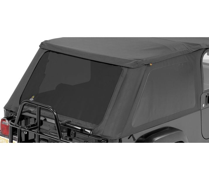 Window Replacement Set For Jeep 2004-2006 Wrangler TJ Fits Trektop Black Diamond Bestop