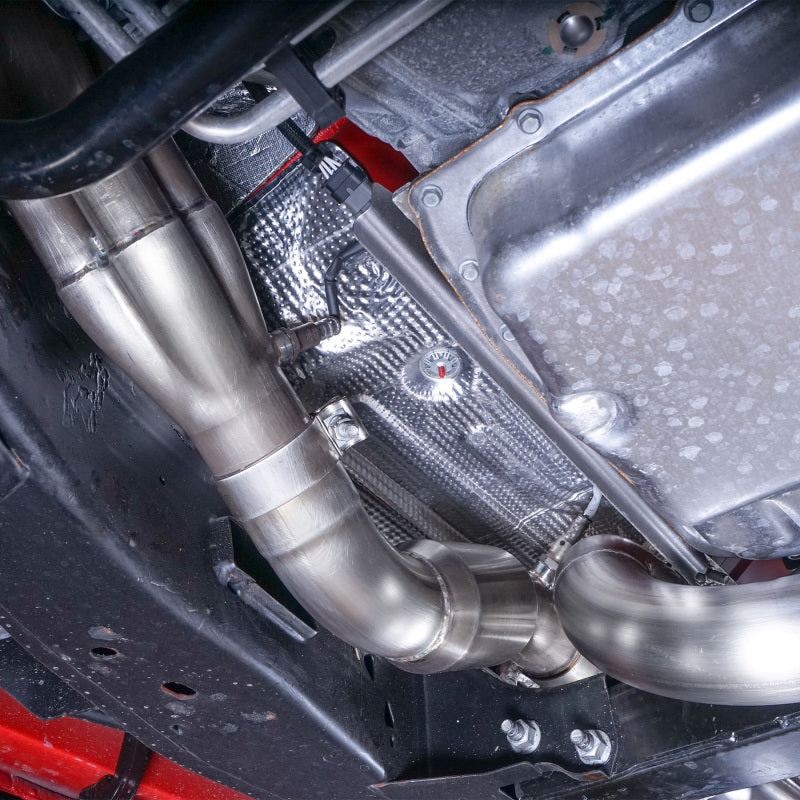 Stainless Works 2019+ Chevrolet Silverado 5.3/6.2 Catted Headers 1-7/8in Primaries 3in Leads X-Pipe