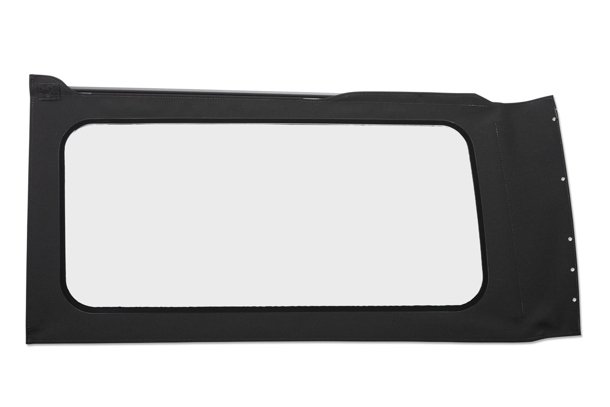 OE JL Replacement Windows Jeep 2018-26 Wrangler JL Quarter Left Hand 2-Door Black Twill Clear Bestop