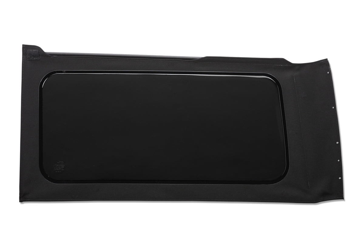 OE JL Replacement Windows Jeep 2018-26 Wrangler JL Quarter Left Hand 2-Door Black Twill Tinted Bestop