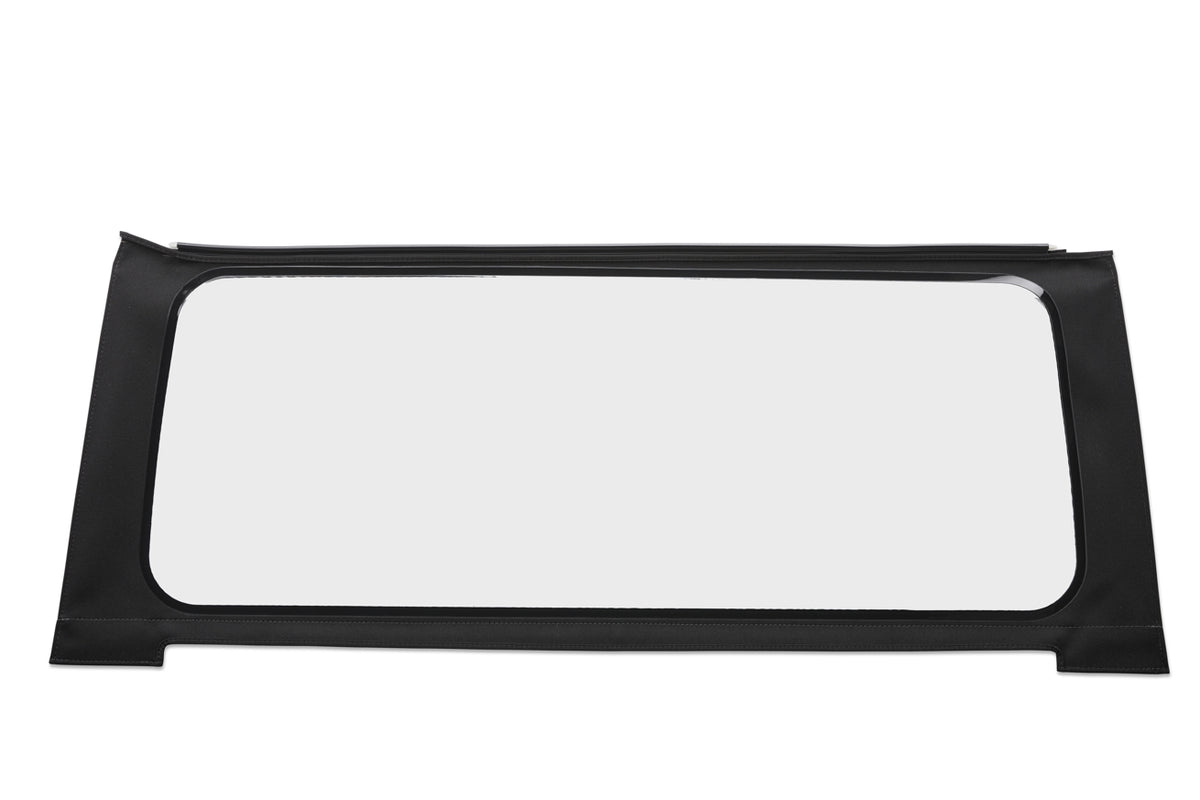 OE JL Replacement Windows Jeep 2018-26 Wrangler JL Rear 2-Door or 4-Door Black Twill Clear Bestop