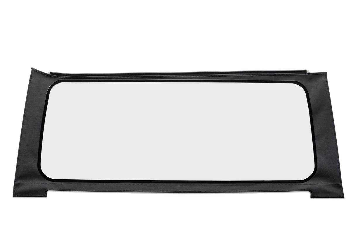 OE JL Replacement Windows Jeep 2018-26 Wrangler JL Rear 2-Door or 4-Door Black Vinyl Clear Bestop