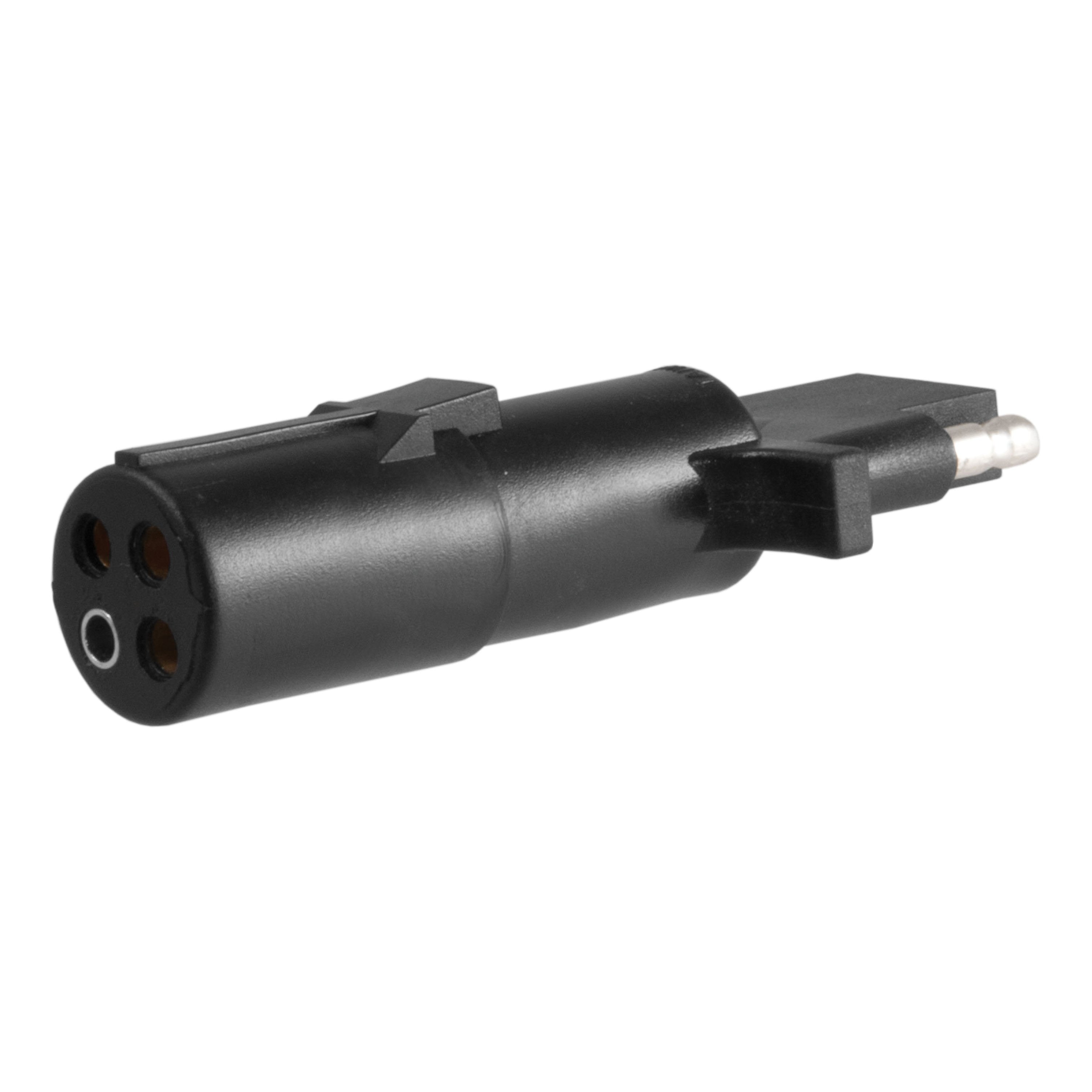 CURT 4-Pin Round Vehicle-Side to 4-Way Trailer Wiring Adapter Model 58414