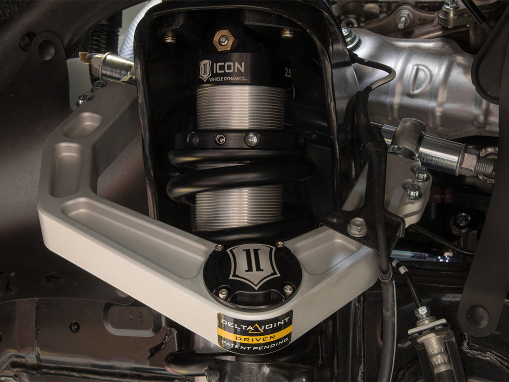 2007-2014 Toyota FJ Cruiser 2003-2024 Toyota 4Runner 2003-2023 Lexus GX Billet Upper Control Arm W Delta Joint Kit Icon Vehicle Dynamics