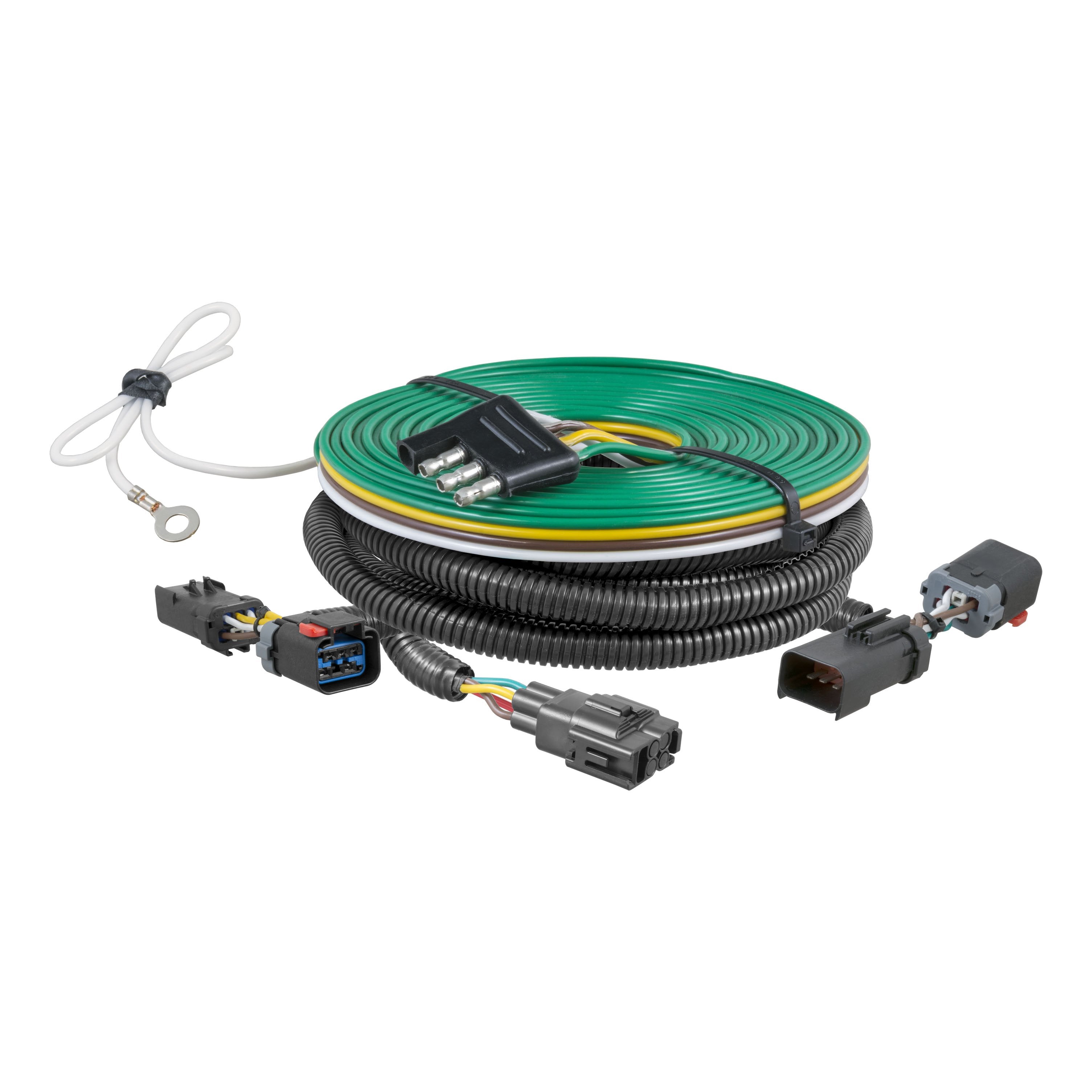CURT Custom Towed-Vehicle RV Wiring Harness for Dinghy Towing, Fits Select Jeep Grand Cherokee Model 58915