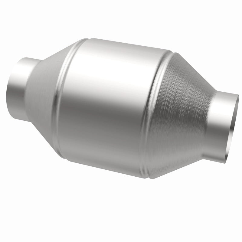 MagnaFlow Univ Cat Conv 2.5in Inlet/Outlet Center/Center Round 3in Body L x 5in W x 8.75in Overall L