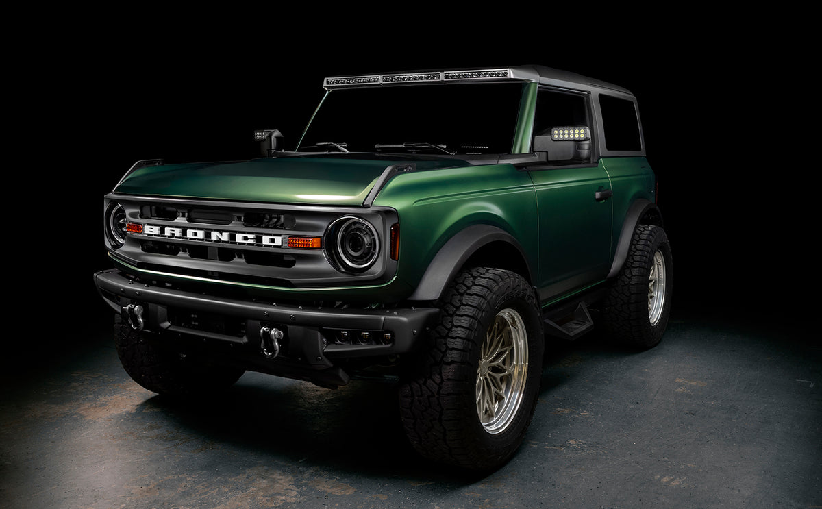 Ford Bronco LED Off-Road Side Mirror Ditch Lights - Amber
