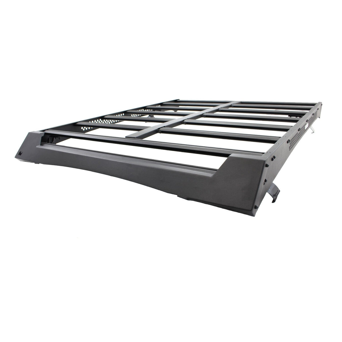 Ceros Low Profile Roof Rack Textured Black For 2019-2026 Silverado/Sierra 1500 Go Rhino
