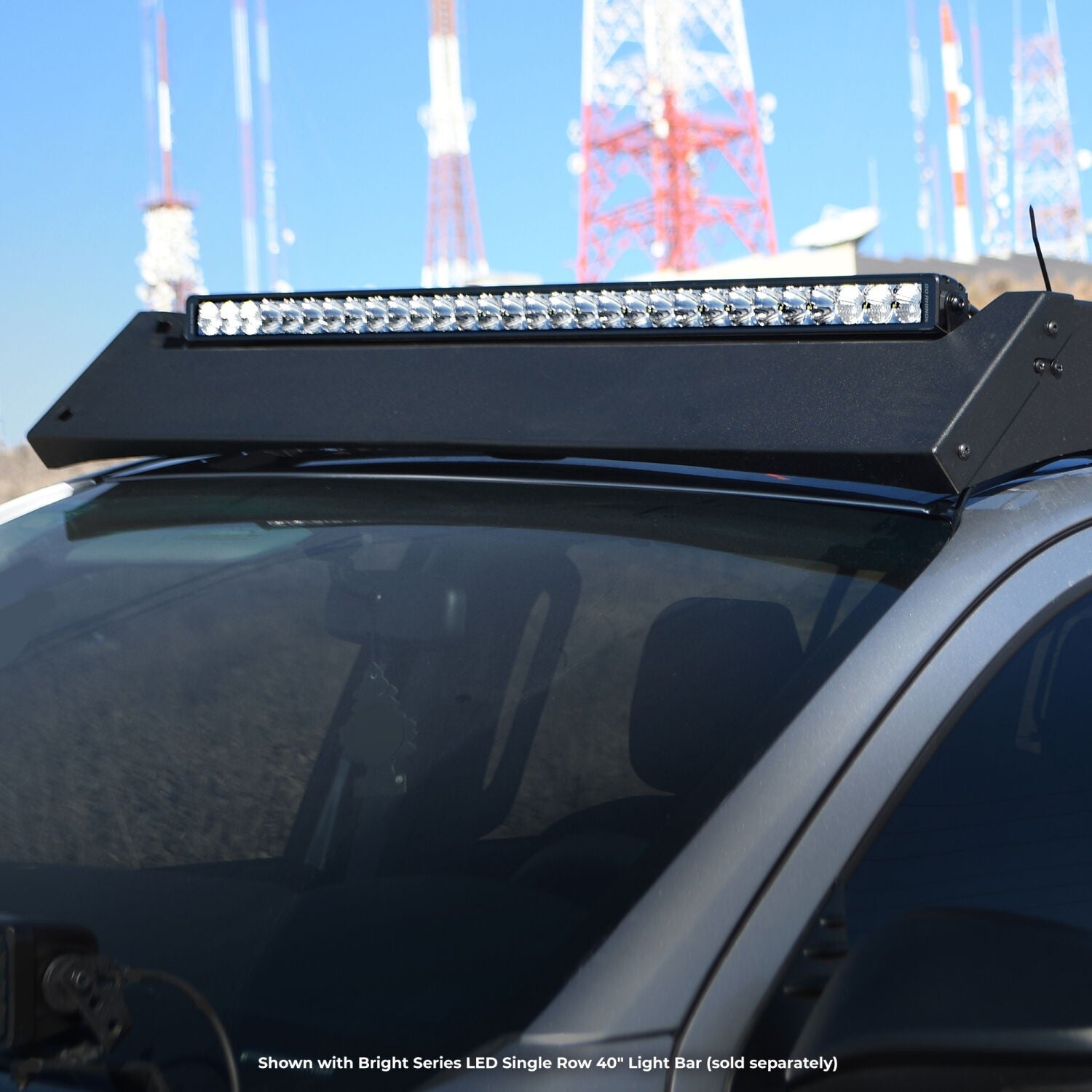 Ceros Low Profile Roof Rack Textured Black 2016-2021 Toyota Tundra Go Rhino