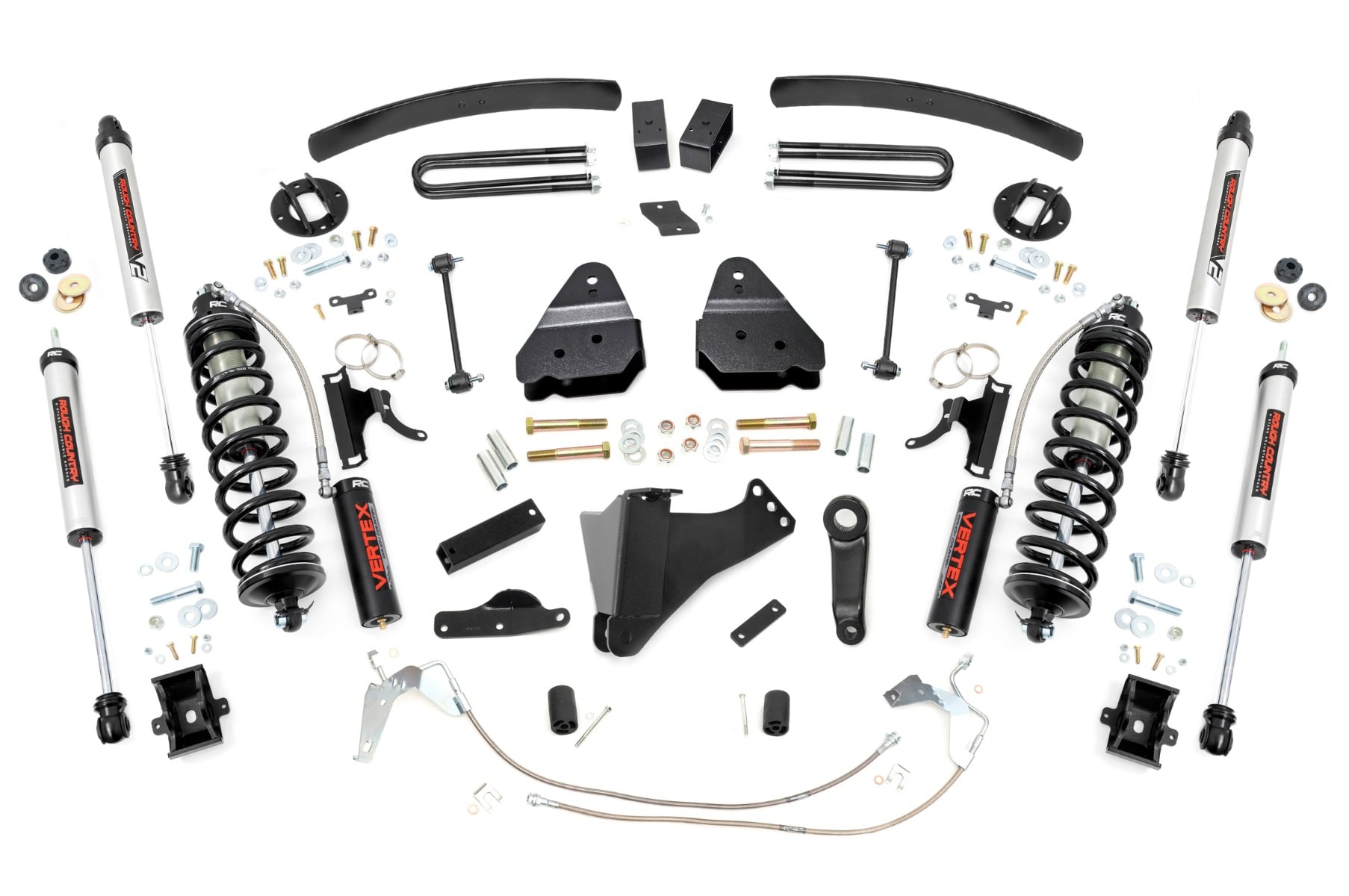 6 Inch Lift Kit Diesel C/O V2 Ford F-250/F-350 Super Duty (08-10) Rough Country