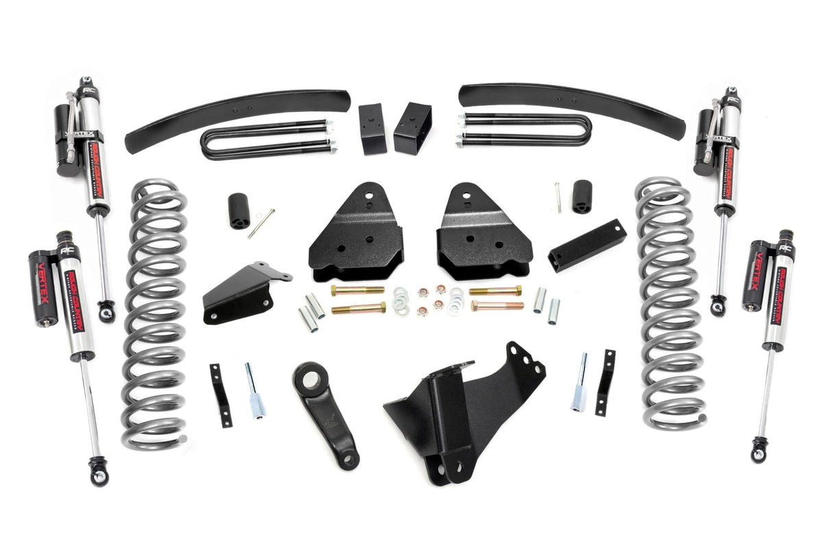 6 Inch Lift Kit Gas Vertex Ford F-250/F-350 Super Duty 4WD (2005-2007) Rough Country
