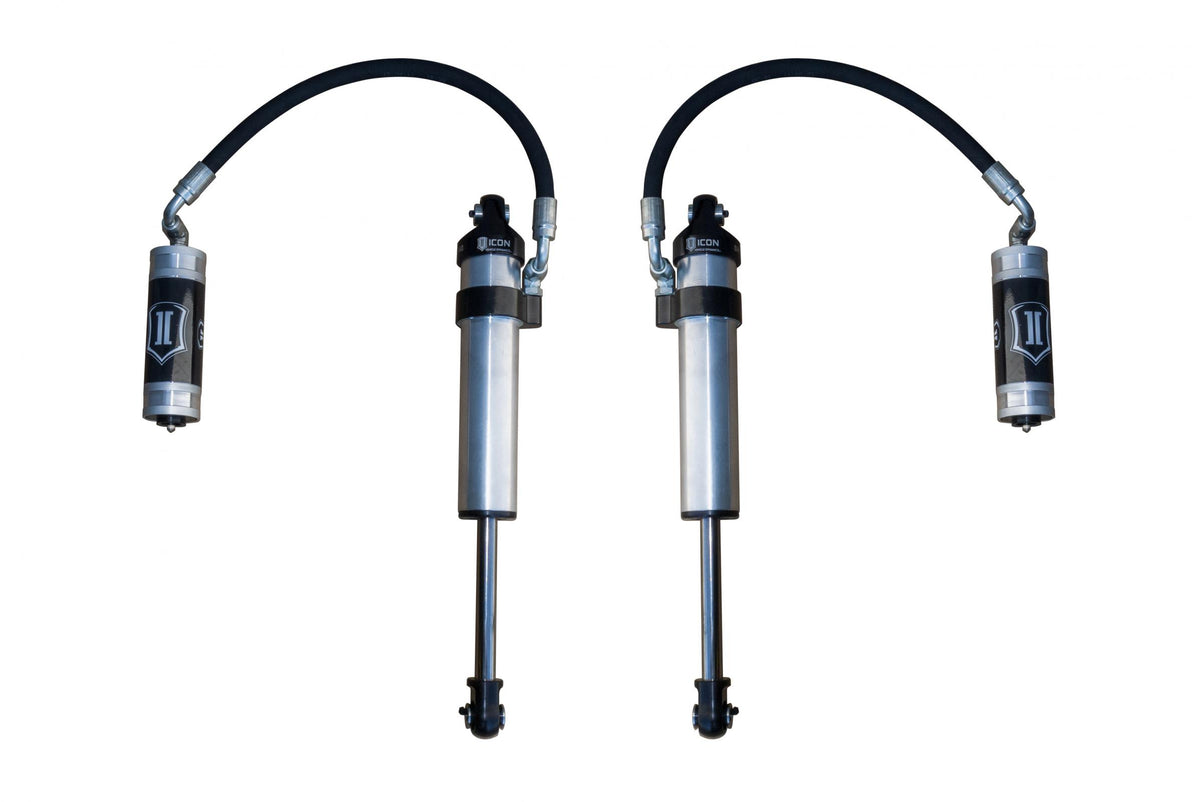 2003-2024 Toyota 4Runner 2005-2023 Toyota Tacoma 2007-2014 Toyota FJ Cruiser Front 2.5 Vs Long Travel Remote Reservoir Secondary Shocks Pair Icon Vehicle Dynamics
