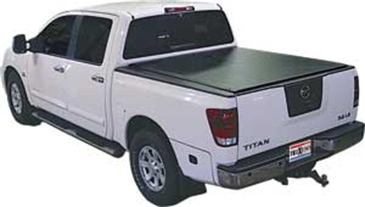 Lo Pro Tonneau Cover Black 2004-2015 Nissan Titan 5 Foot 6 Inch Bed Truxedo
