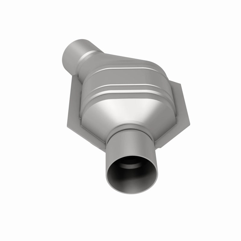 MagnaFlow Universal Catalytic Converter 2.25in Angled Inlet Front CA