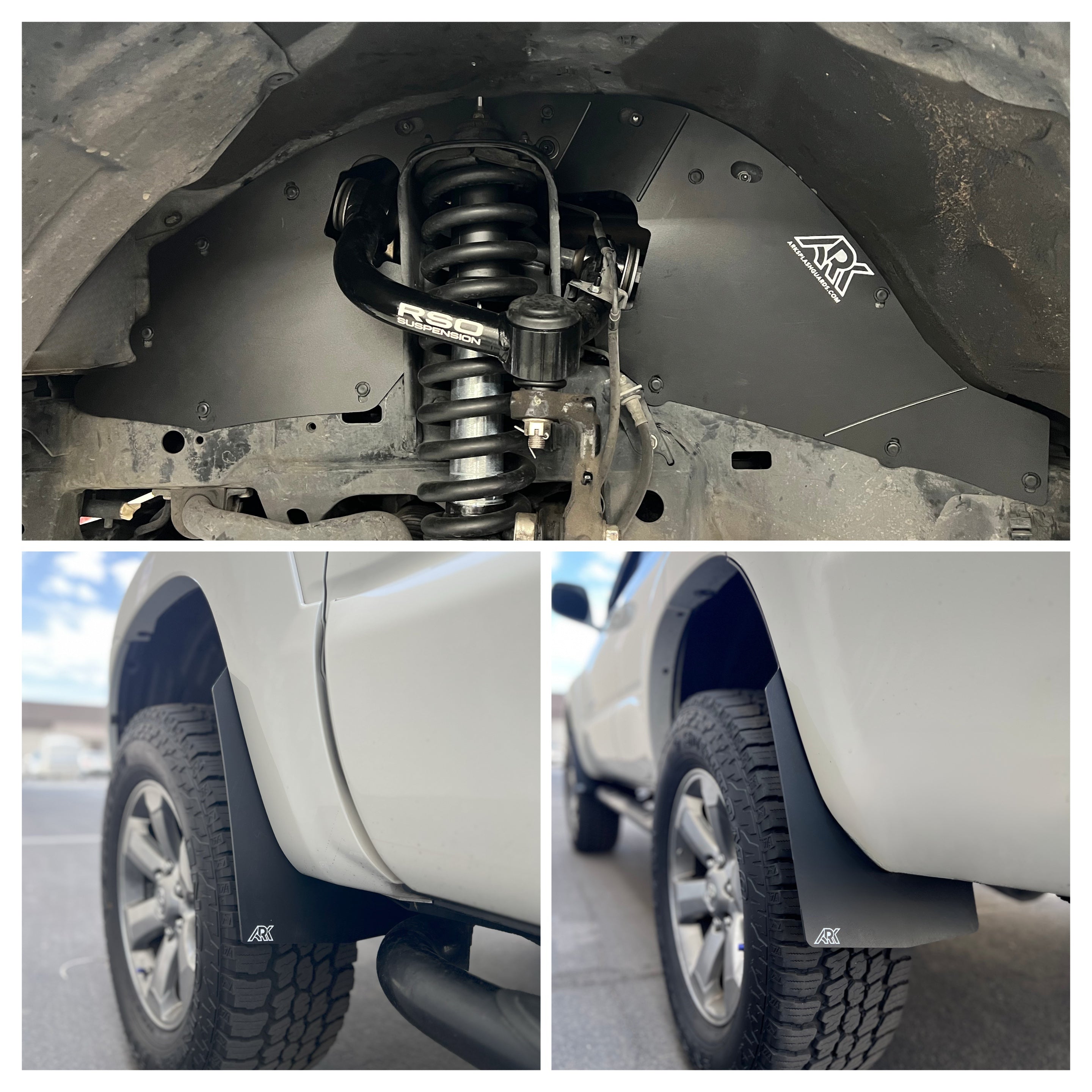 2006-2009 Toyota 4Runner suspension and fender components showcasing durable parts for offroad performance.