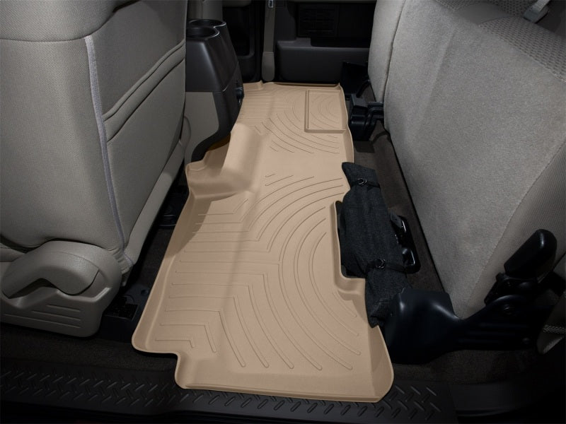 WeatherTech 09+ Ford F150 Super Cab Rear FloorLiner - Tan