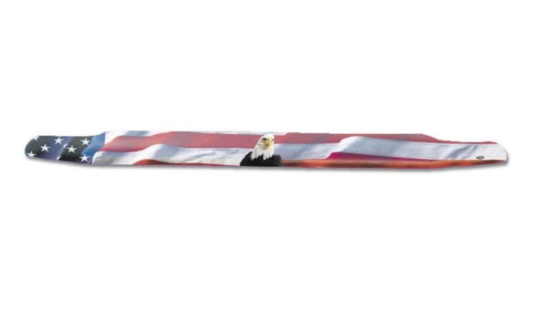 Husky Liners 09-14 Ford F-150 (Excl. Raptor) Behind Grille Hood Shield - American Flag w/ Eagle
